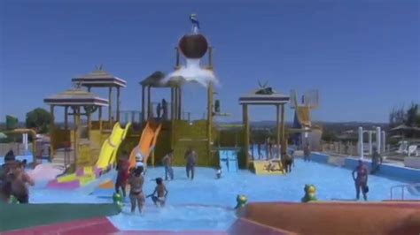 Juego Interactivo En Aqualand Algarve Portugal Youtube