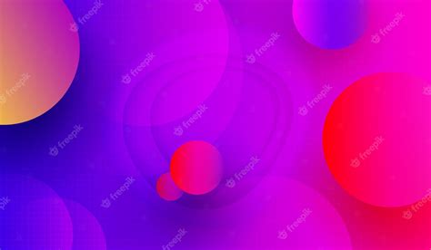 Premium Vector | Violet light background with circles and abstract ...