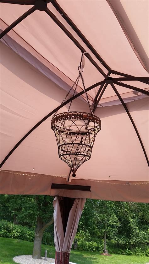 Gazebo Chandelier With Remote