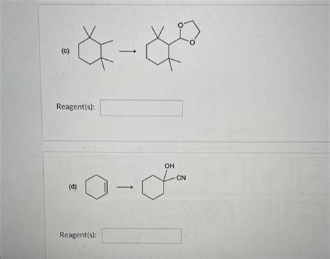 Solved Select The Reagent S That Would Efficiently Convert Chegg