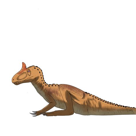 I Drew My New Favorite Dino I The Jw Franchise Cryolophosaurus