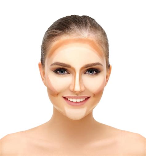 Premium Photo Contouring Make Up Woman Face Contour And Highlight Makeup