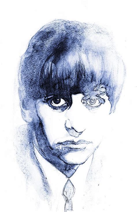 Ringo Starr | Sketch painting, Abstract art painting, American illustration