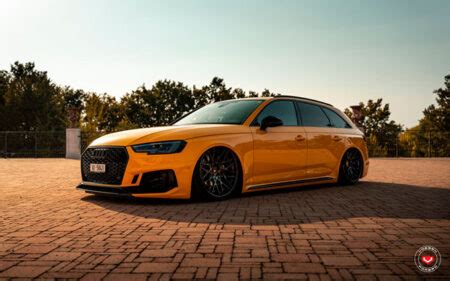 Audi Rs Avant Rebaixado Rodas Vossen Only Cars