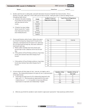 Fillable Online Ccssmathanswers Comeureka Math Grade Module Eureka