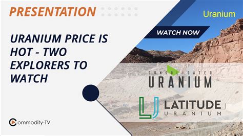 Uranium Market Update With Latitude Uranium And Consolidated Uranium