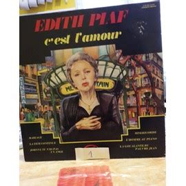 Édith Piaf c est l amour 33 tours Vinyle Rakuten