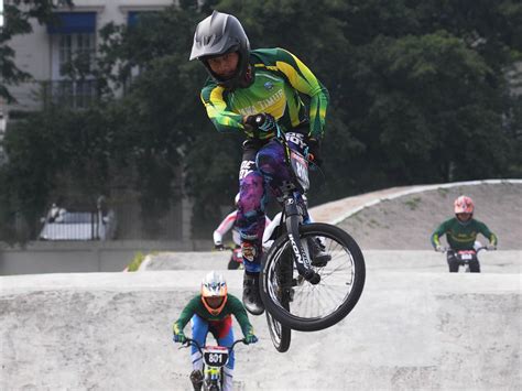 Foto Kejuaraan Balap Sepeda Bmx Indonesia Cup Minim Dukungan