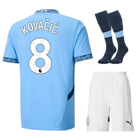 Maillot Kit Enfant Manchester City Domicile 2024 2025 Kovačić FSPRO