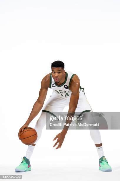 Giannis Antetokounmpo Media Day Photos And Premium High Res Pictures Getty Images