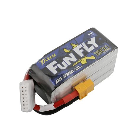 Tattu Funfly Lipo 1300mah 6S 100C Batteria Drone 5 Pollici