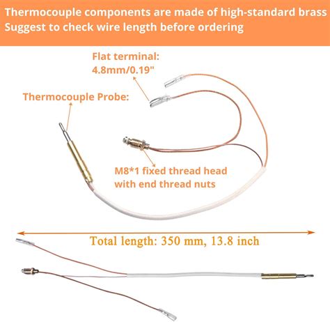 Thermocouple And Tilt Switch For Patio Heater Dump Switch Propane Heater Patio 313101950922 Ebay