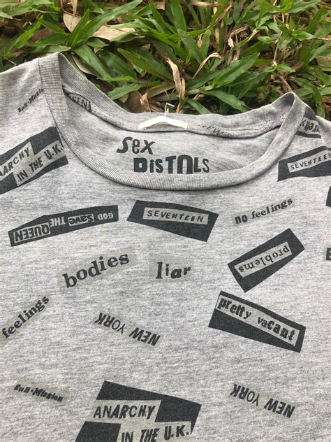 Sex Pistols Punk Rock Band Tees Etsy Portugal