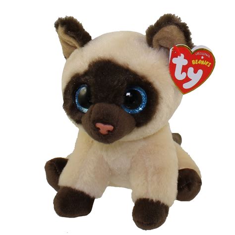 Ty Beanie Baby Jaden The Siamese Cat Inch Bbtoystore Toys