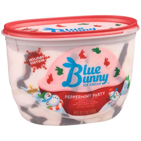 Blue Bunny Holiday Edition Ice Cream Peppermint Party Reviews 2020