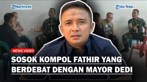 Sosok Kompol Fathir Kasat Reskrim Polrestabes Medan Yang Berdebat