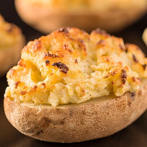 Cheesy Baked Potatoes Club House For Chefs