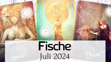 Fische Juli Positiver Wandel Ver Nderungen Ein Wunsch