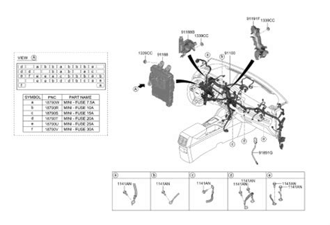 Main Wiring 2023 Kia Sportage Gas