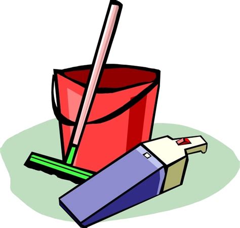 Cleaning Tools clip art Free vector in Open office drawing svg ( .svg ...