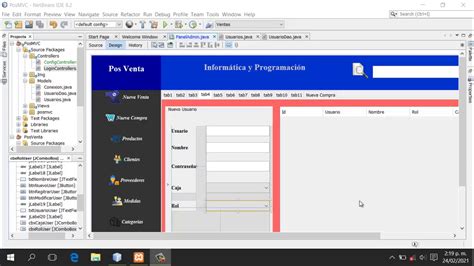 Sistema De Venta En Java Y MySQL Parte 07 Registrar Usuarios YouTube