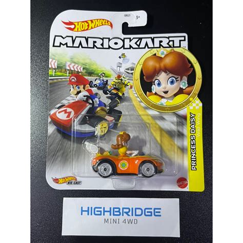 Hot Wheels ฮอตวล Mario Kart GBG25 Princess Daisy Wild Wing Shopee Thailand