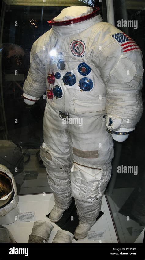 Apollo 15 Space Suit James Irwin Stock Photo Alamy