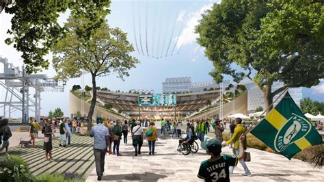 Big Updates Design For The Oakland Athletics New Ballpark