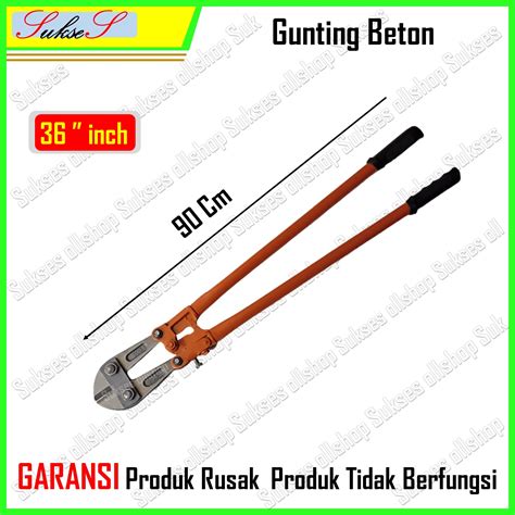 Gunting Besi Beton Behel Pemotong Rantai Kawat Kecil Besar 42 Inch