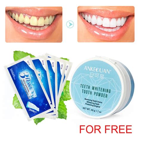 Professional Tooth Whitening Kits 1pcs Teeth Whitening Gel Strips +3D Shining White Teeth ...