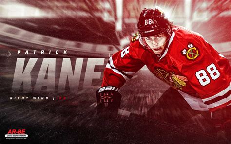 Patrick Kane Hd Wallpaper Dynamic Hockey Action