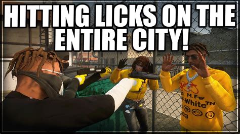 Hitting Licks On The Entire City GTA RP Grizzley World WHITELIST