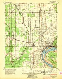 1939 Map of New Madrid, MO — High-Res | Pastmaps