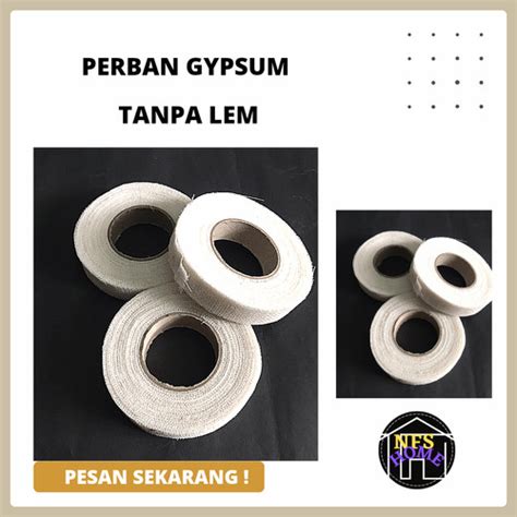 Jual Perban Gypsum Kain Kasa Gypsum Tanpa Lem Kota Tangerang Nfs