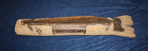 Antique Wood And Iron Sugar Cane Cutter