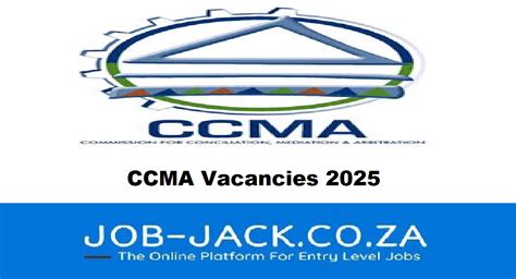 Ccma Vacancies 2025 Register Online For X3 Posts Jobjack