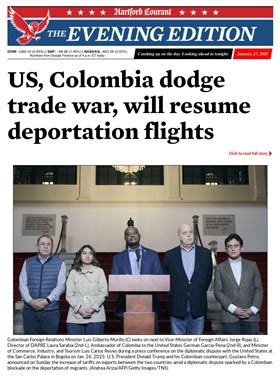 Hartford Courant Evening Edition