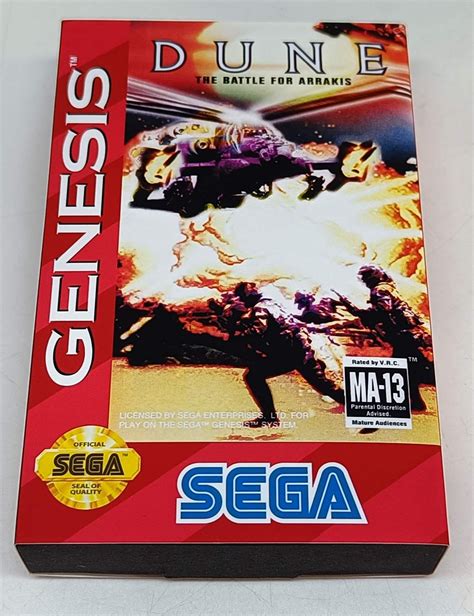 Dune The Battle For Arrakis SEGA Genesis Mega Drive Repros4Retro