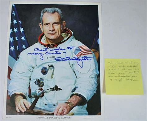 Sold Price: Deke Slayton Signed NASA Litho - October 6, 0117 9:00 AM PDT