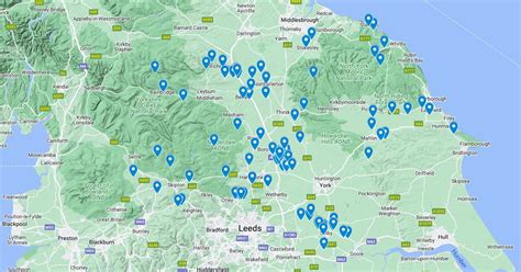 NORTH YORKS Map Of Areas Affected By Council Hunt Ban