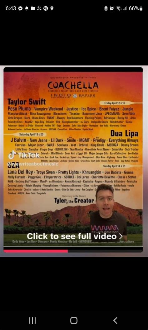 Real lineup : r/Coachella