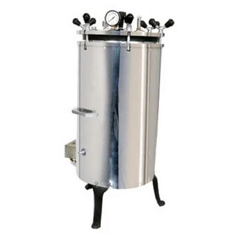 Stainless Steel Vertical Autoclave At Rs High Pressure