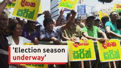 Sri Lanka In Campaign Mode Ahead Of September Poll I Sbs News Sbs News