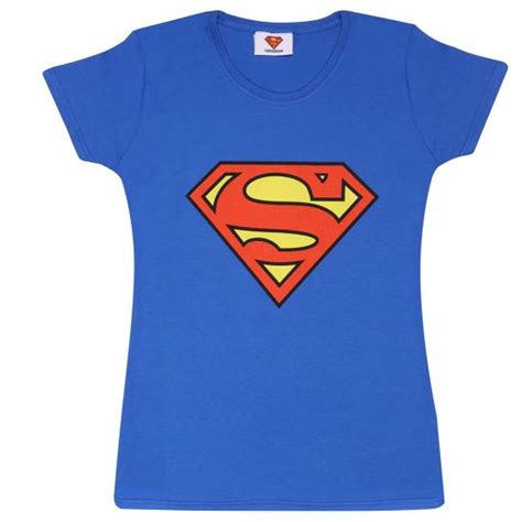 Dc Comics Superman Logo Camiseta Entallada Merchoid Espa A