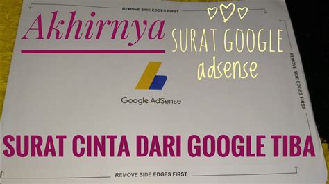 Surat Cinta Dari Google Youtube