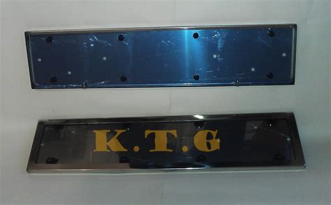 Автомобильные номерные рамки — kt-garage.com на DRIVE2