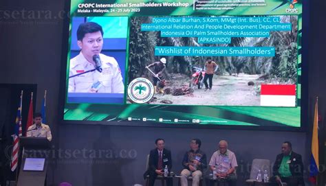 Petani Sawit Milenial Apkasindo Terangkan Point Penting Sawit