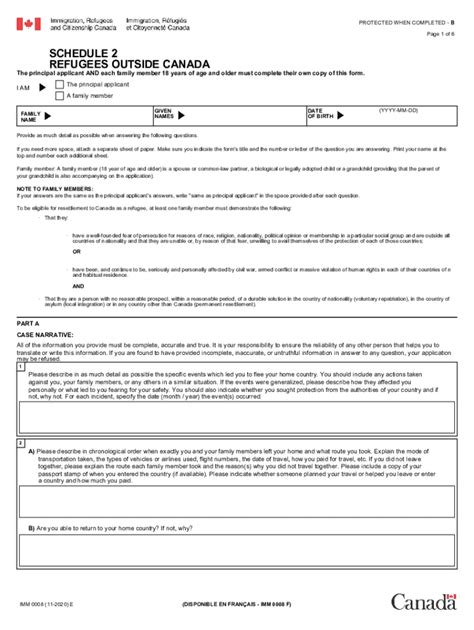 Imm Schedule Fill Out Sign Online Dochub