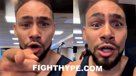 Keith Thurman Tells Terence Crawford Face Wont Look Like Spences One