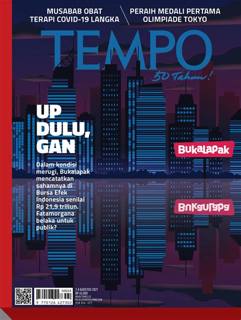 Edisi Sabtu 31 Juli 2021 Majalah Tempo Co